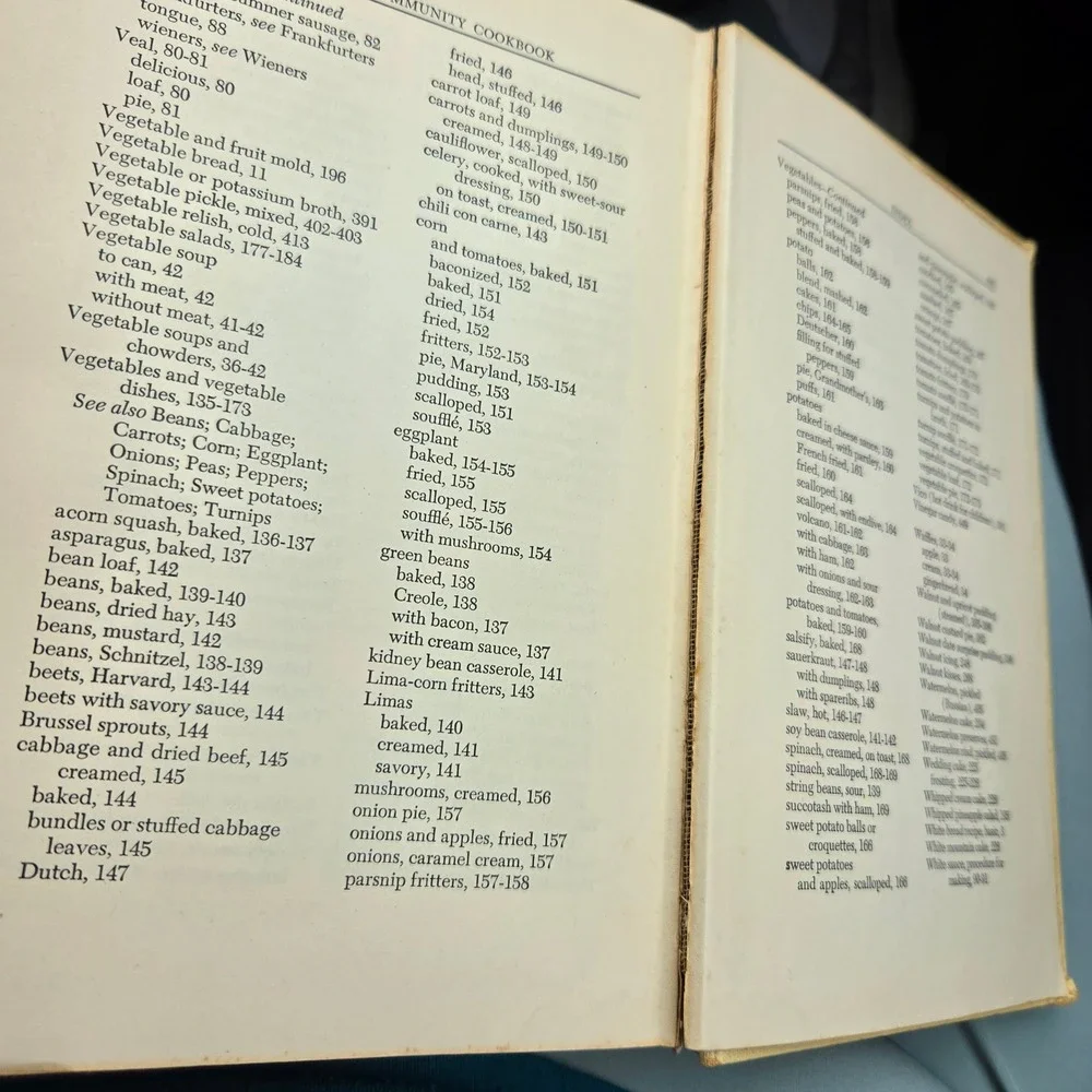 Mennonite Community Cookbook Favorite Family Recipes Mary Emma Showalter 1951